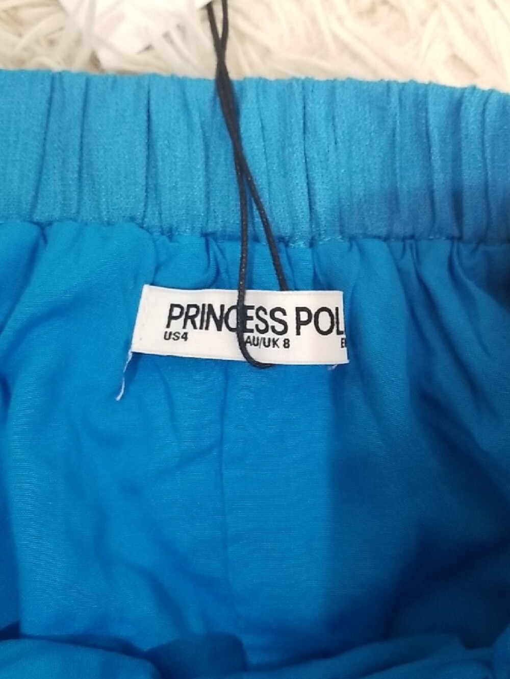 Princess Polly Bright Blue Tiered Maxi Skirt - Picture 7 of 9